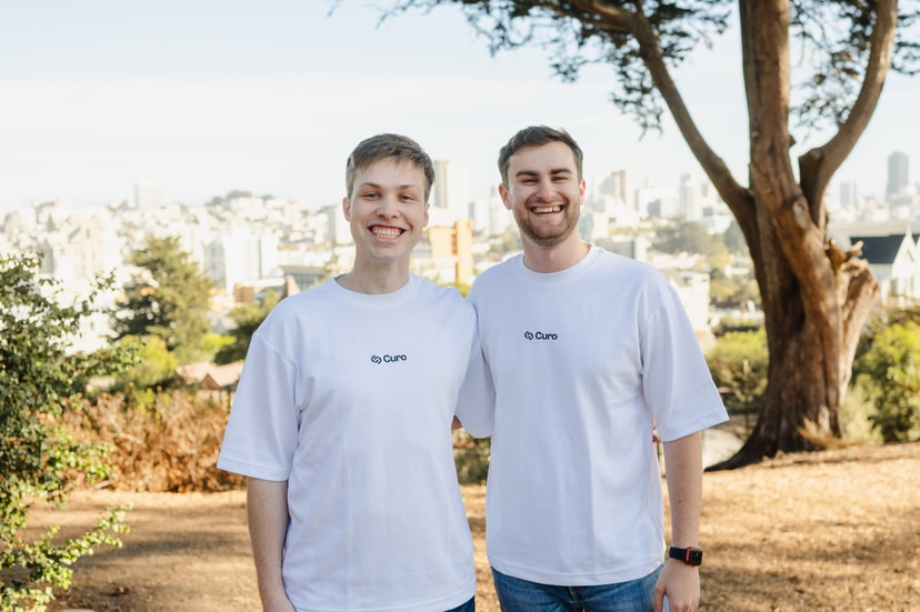 Kieran and Andrew, Curo co-founders