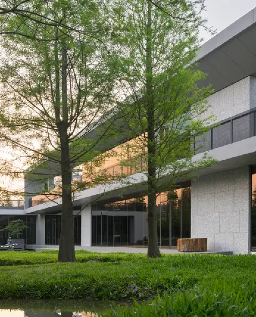Modern commercial property building